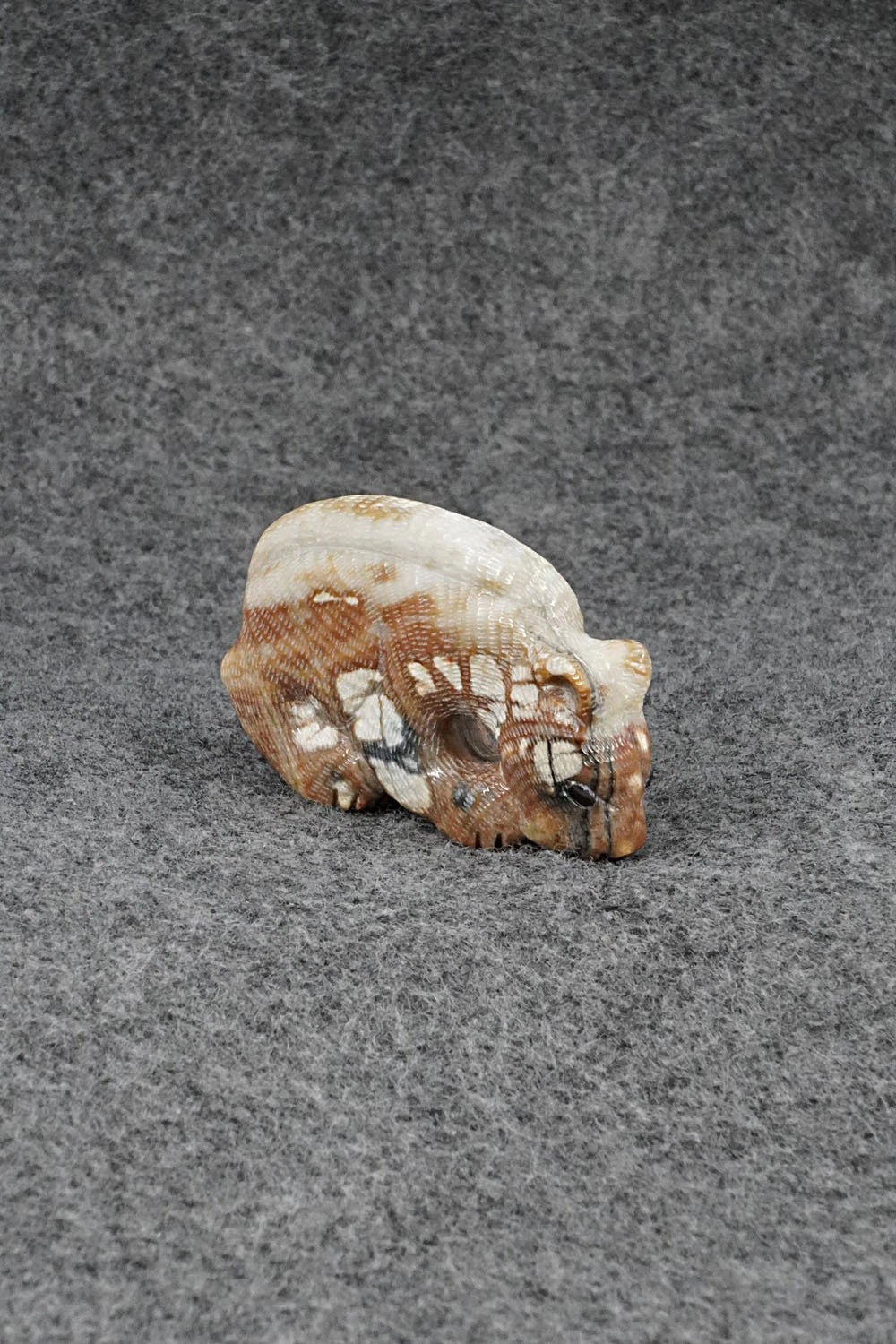Mountain Lion Zuni Fetish Carving - Randy Lucio