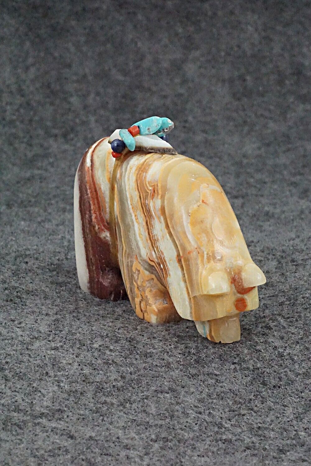 Bear Zuni Fetish Carving - Douglas Martza