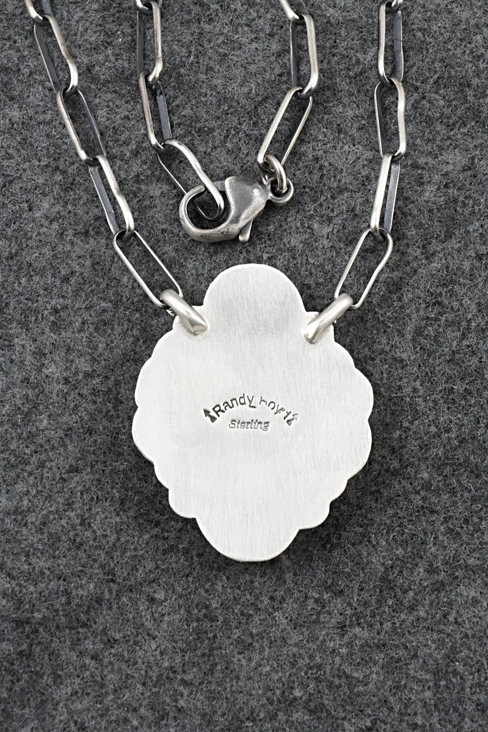 Turquoise & Sterling Silver Necklace - Randy Boyd