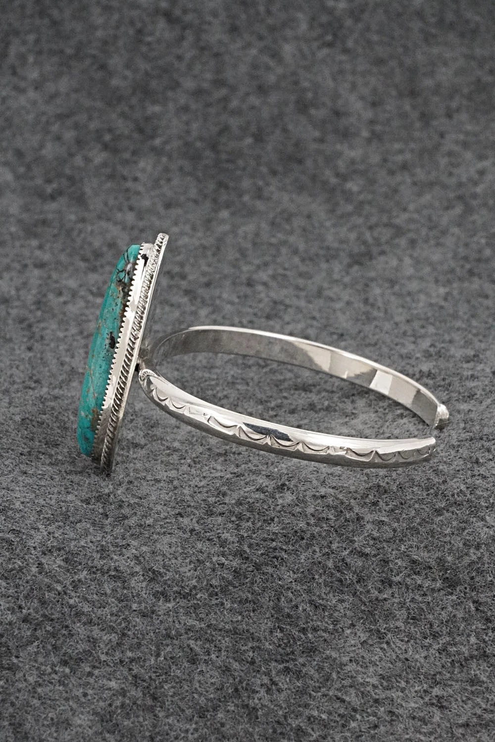Turquoise & Sterling Silver Bracelet - Suzanna Johnson