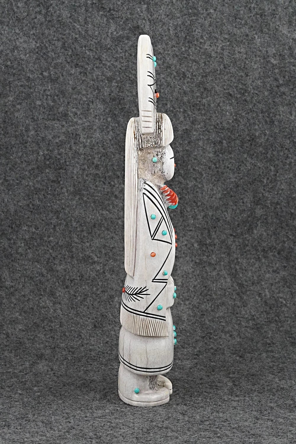 Corn Maiden Zuni Fetish Carving - Claudia Peina