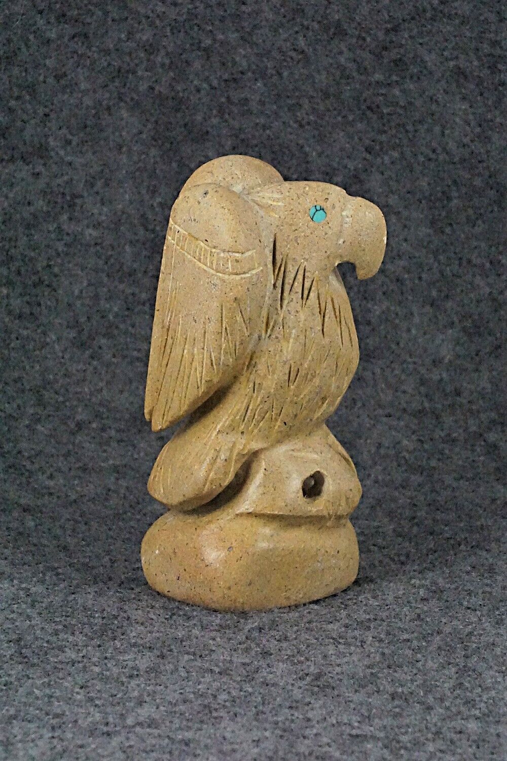 Eagle Zuni Fetish Carving - Daniel Chattin