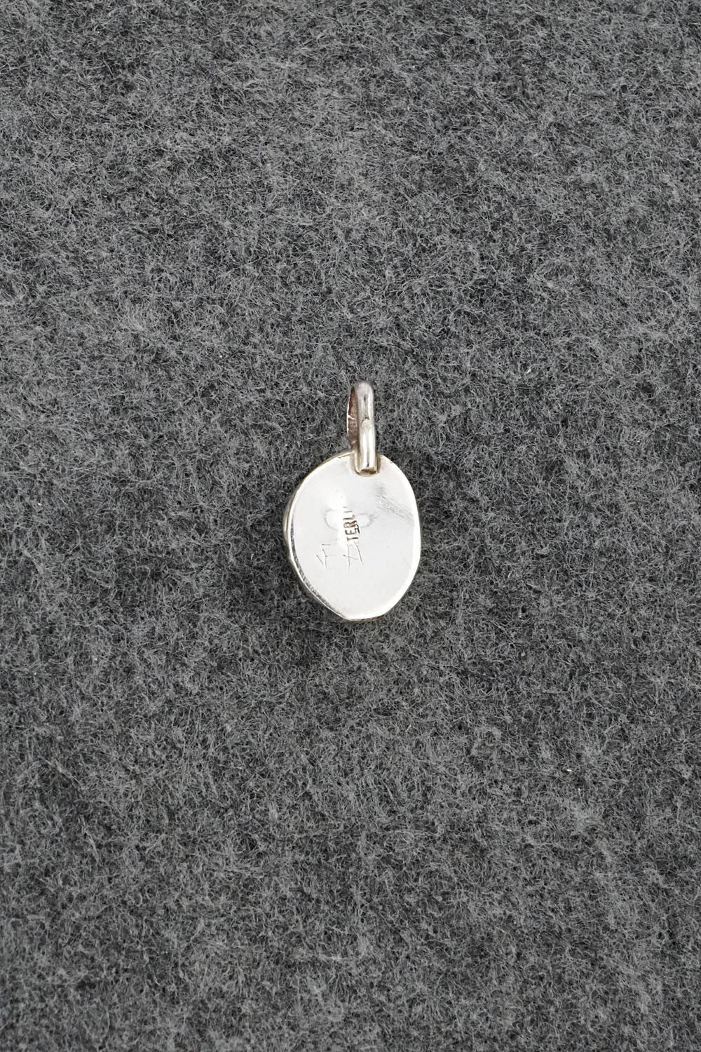 Turquoise & Sterling Silver Pendant - Ernest Hawthorne