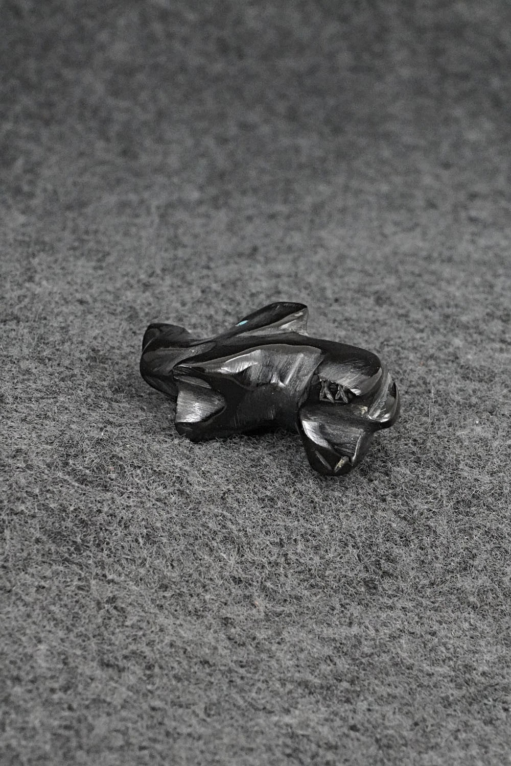 Elephant Zuni Fetish Carving - Calvert Bowannie