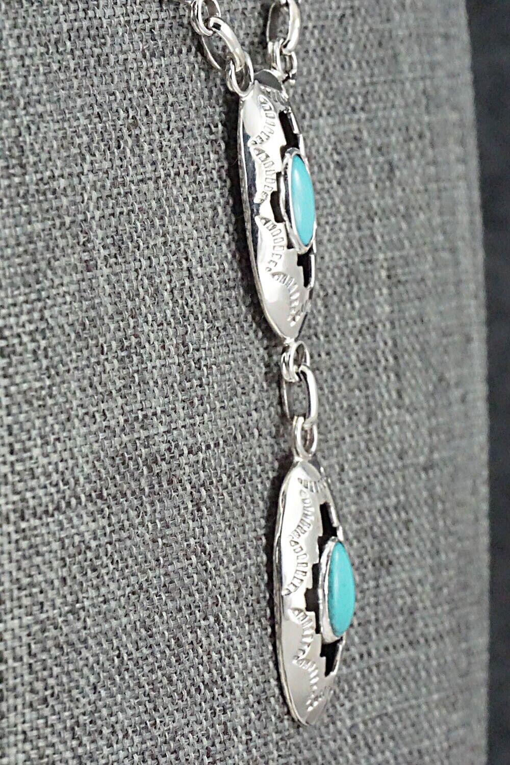 Turquoise & Sterling Silver Necklace - Bobby Platero
