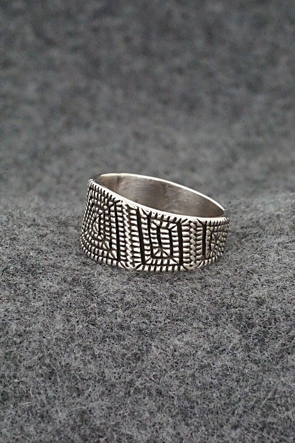Sterling Silver Ring - Elgin Tom - Size 9.5
