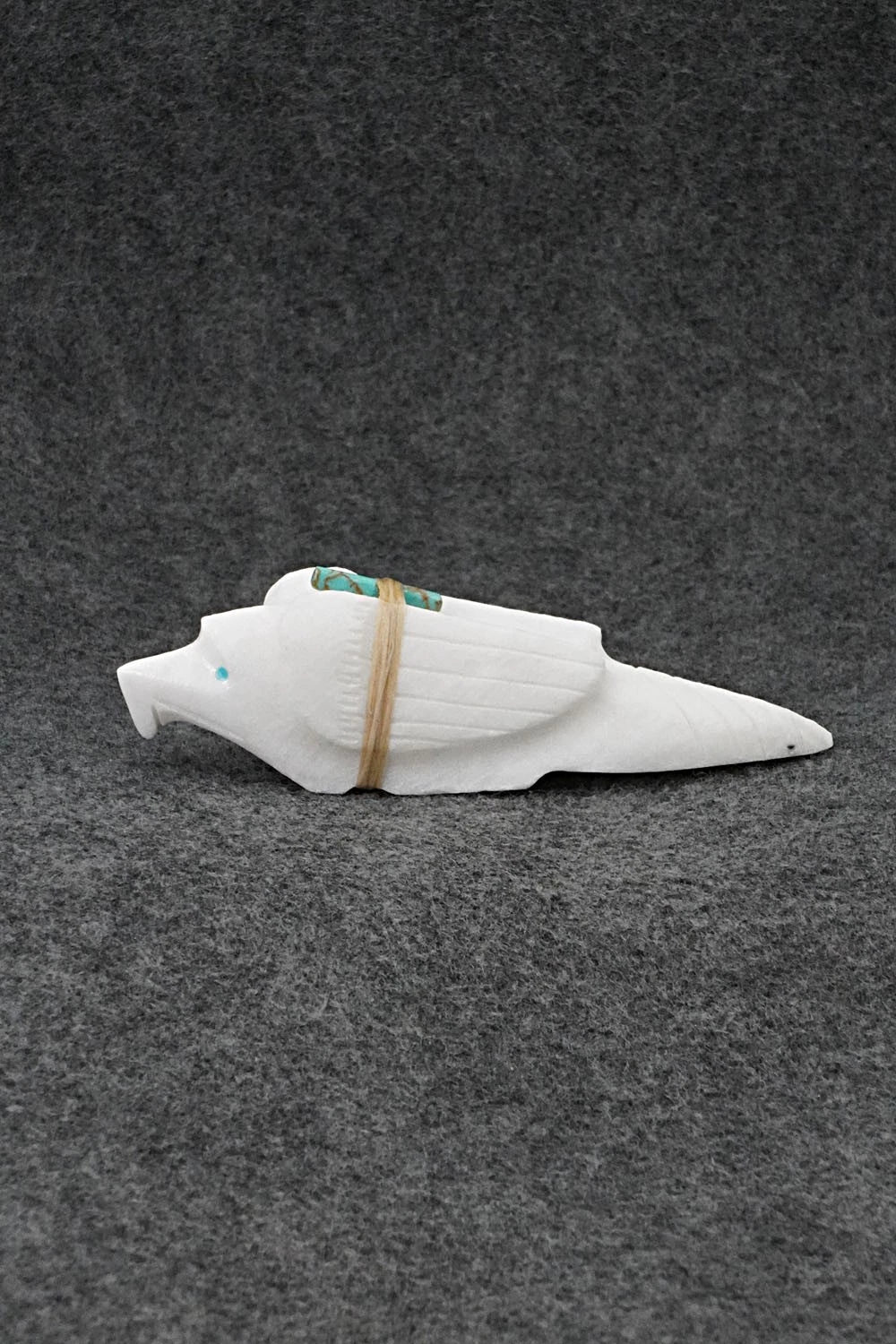 Eagle Zuni Fetish Carving - Herb Halate