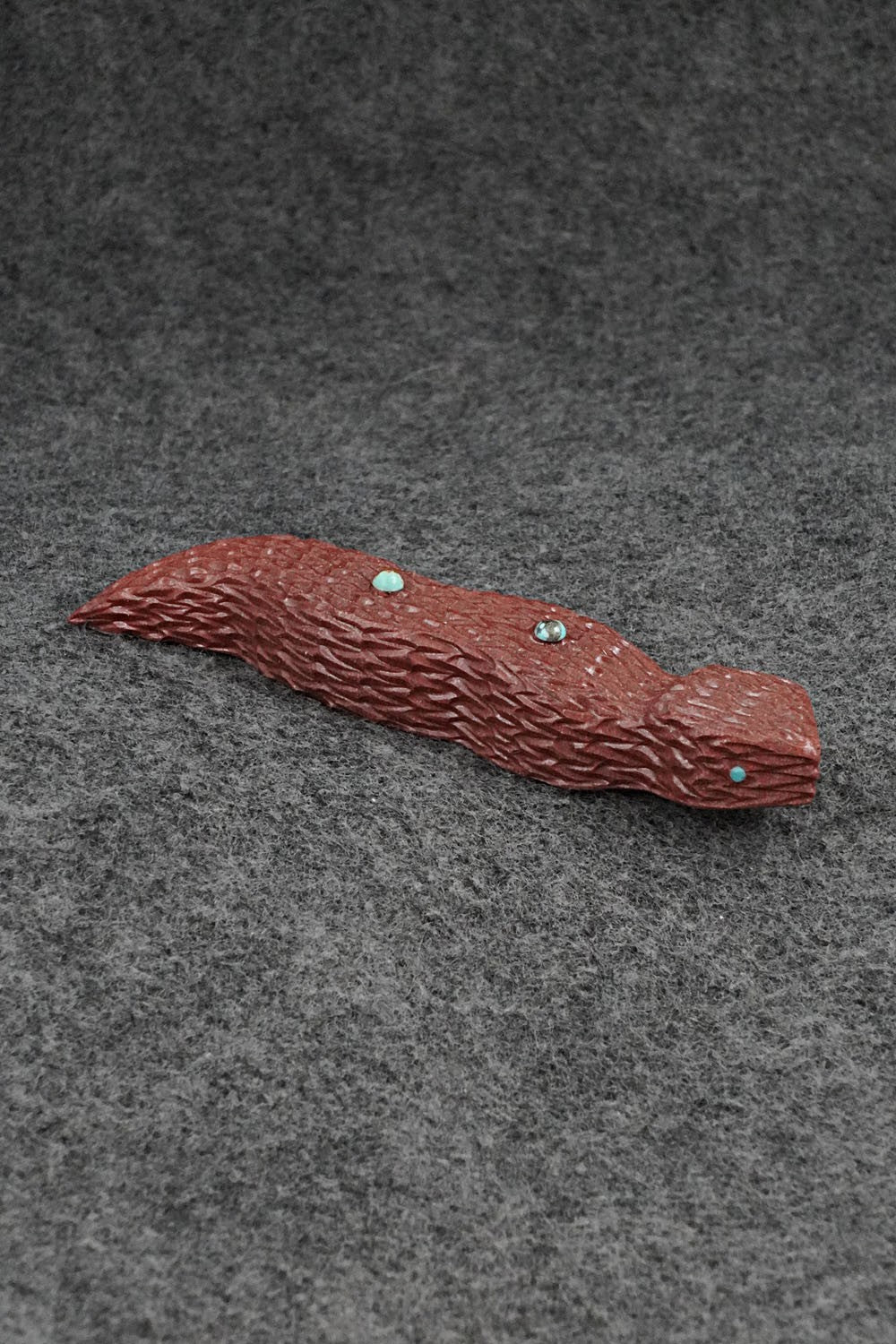 Snake Zuni Fetish Carving - Jesus Espino