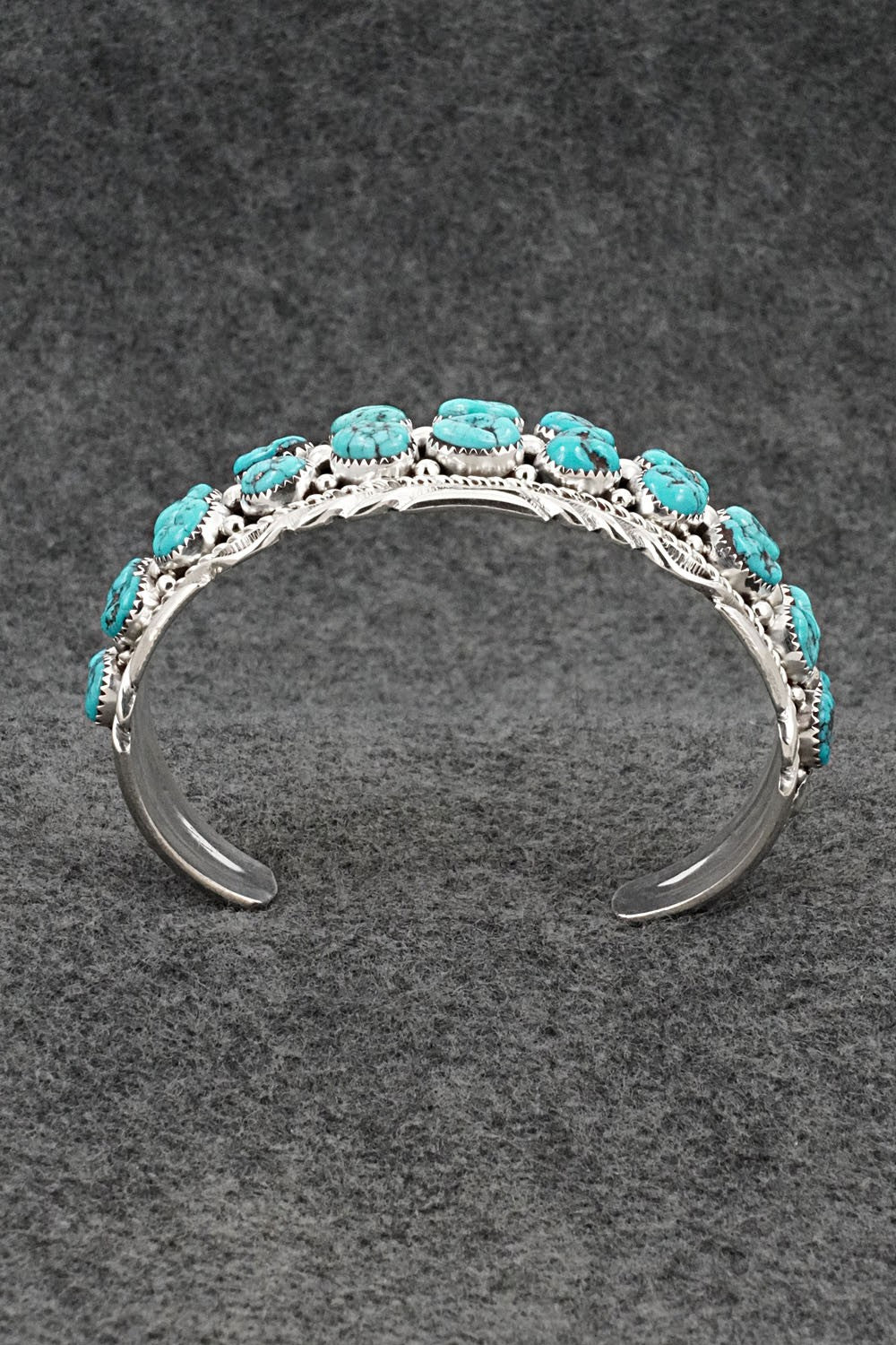 Turquoise & Sterling Silver Bracelet - Anthony Brown