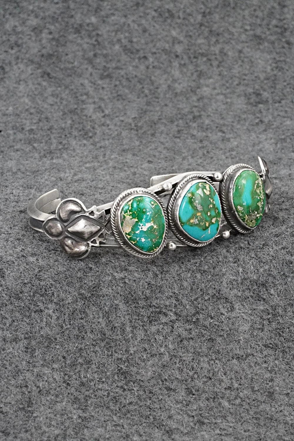 Turquoise & Sterling Silver Bracelet - Sharon McCarthy