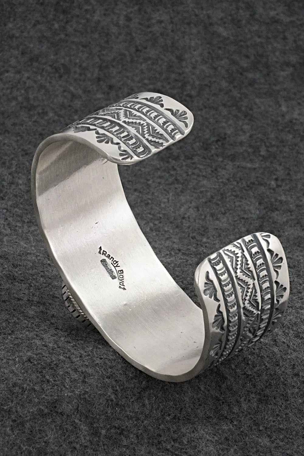 Turquoise & Sterling Silver Bracelet - Randy Boyd