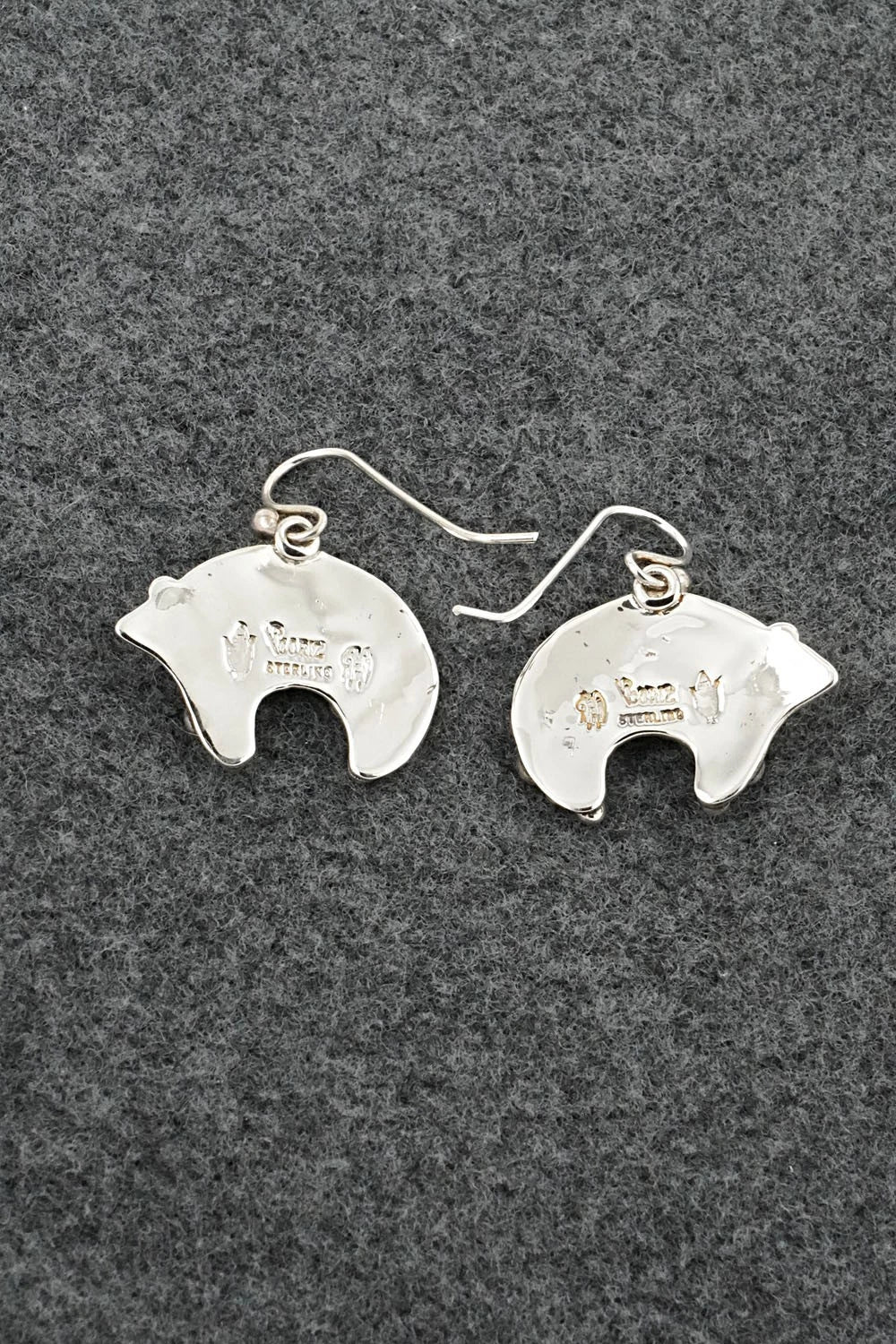 Turquoise & Sterling Silver Earrings - Raymond Coriz