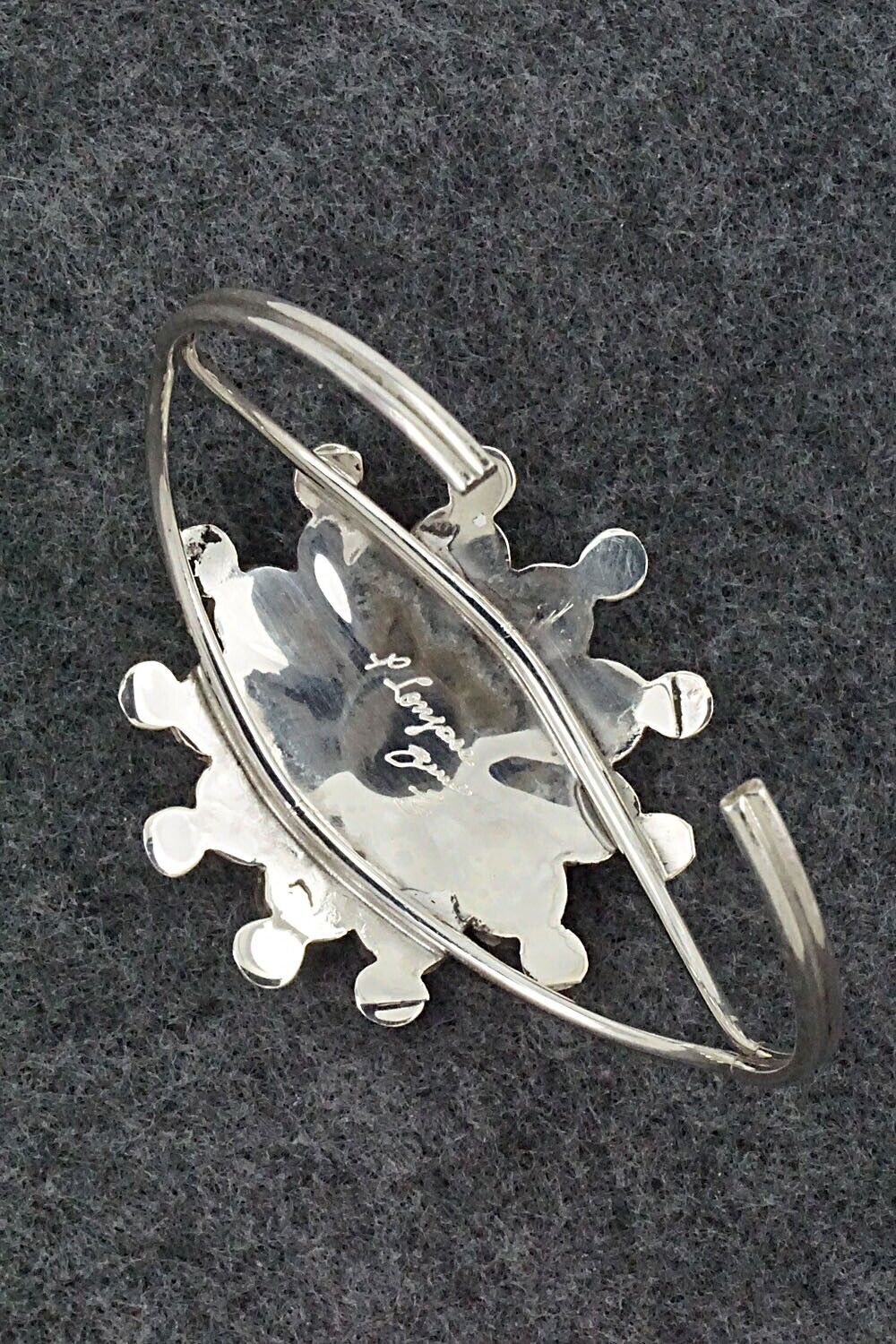 Multi Stone & Sterling Silver Inlay Bracelet - Pauline Lonjose