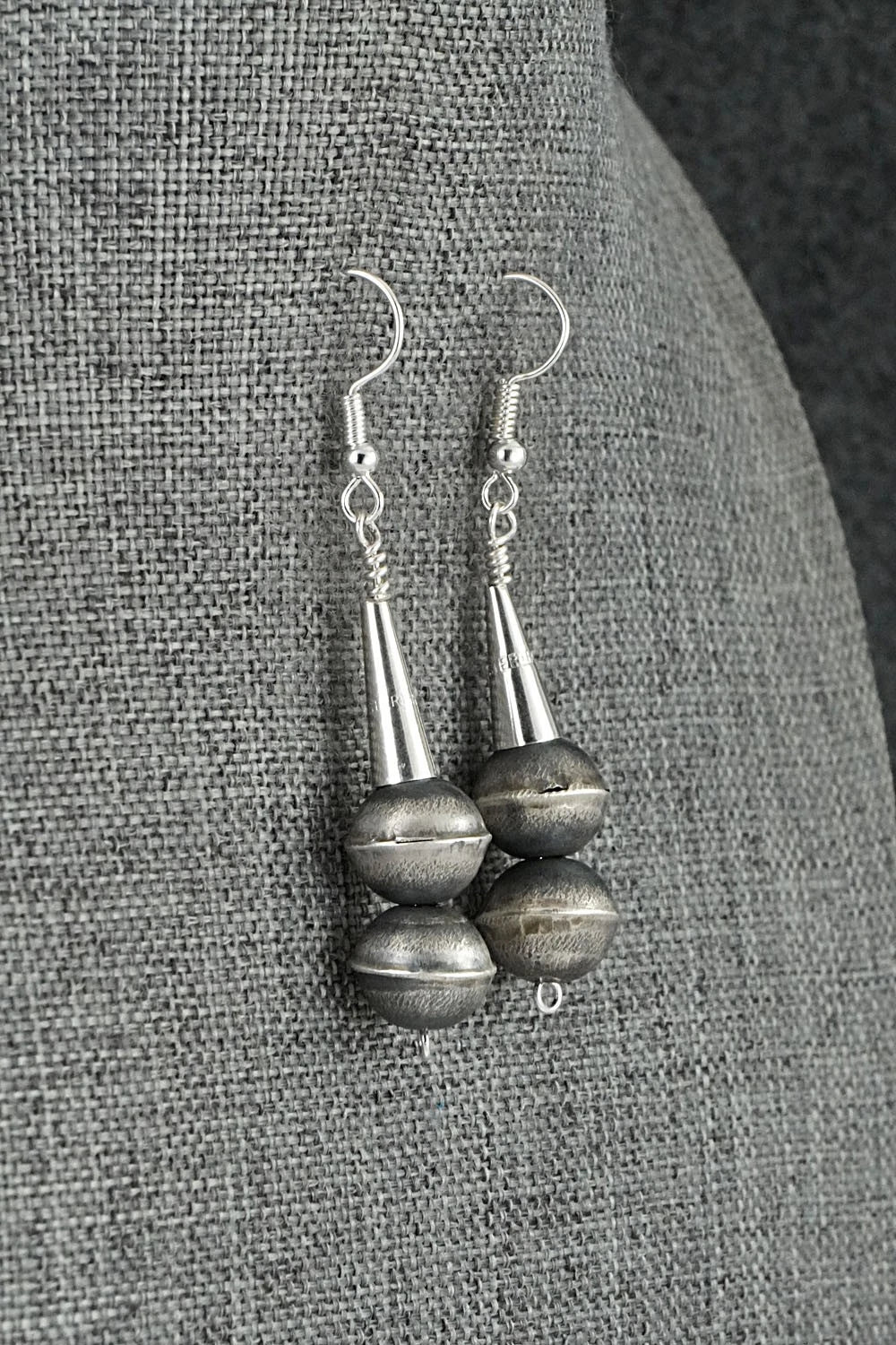 Turquoise & Sterling Silver Squash Blossom Set - Gilbert Martin