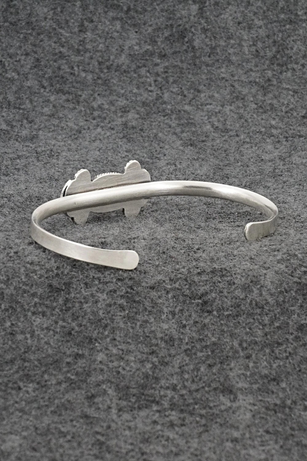 Turquoise & Sterling Silver Bracelet - Genevieve Francisco