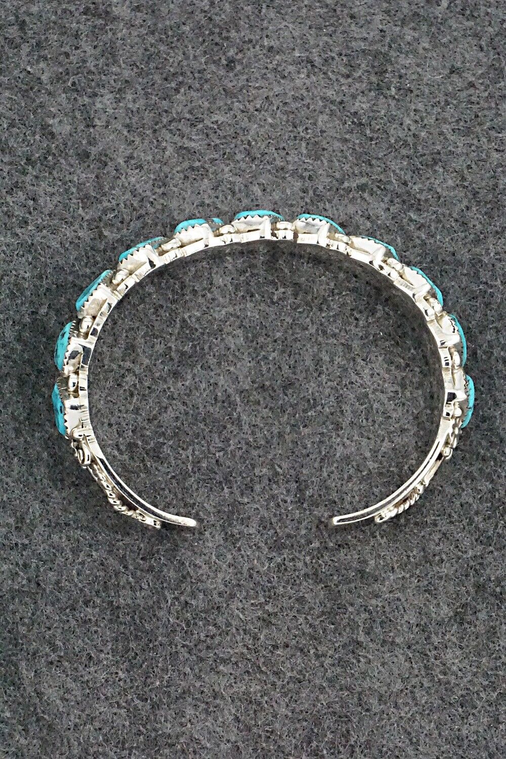 Turquoise & Sterling Silver Bracelet - Martin Muskett