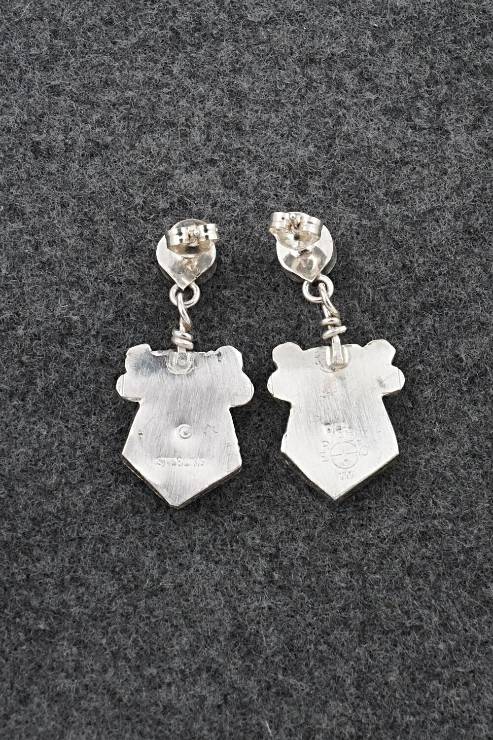 Multi-Stone Inlay & Sterling Silver Earrings - Ola Eriacho