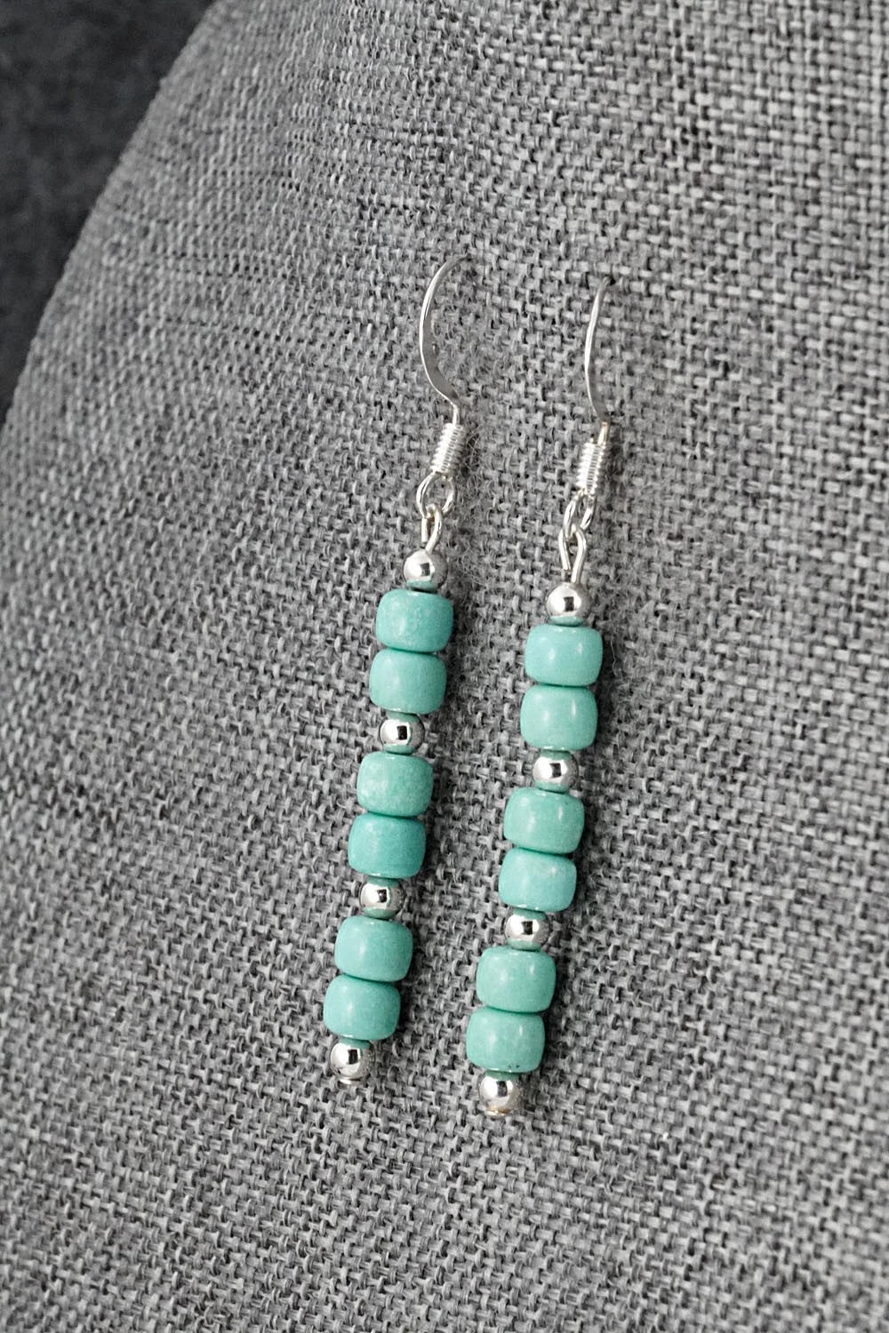 Turquoise & Sterling Silver Necklace Set - Erika Brown