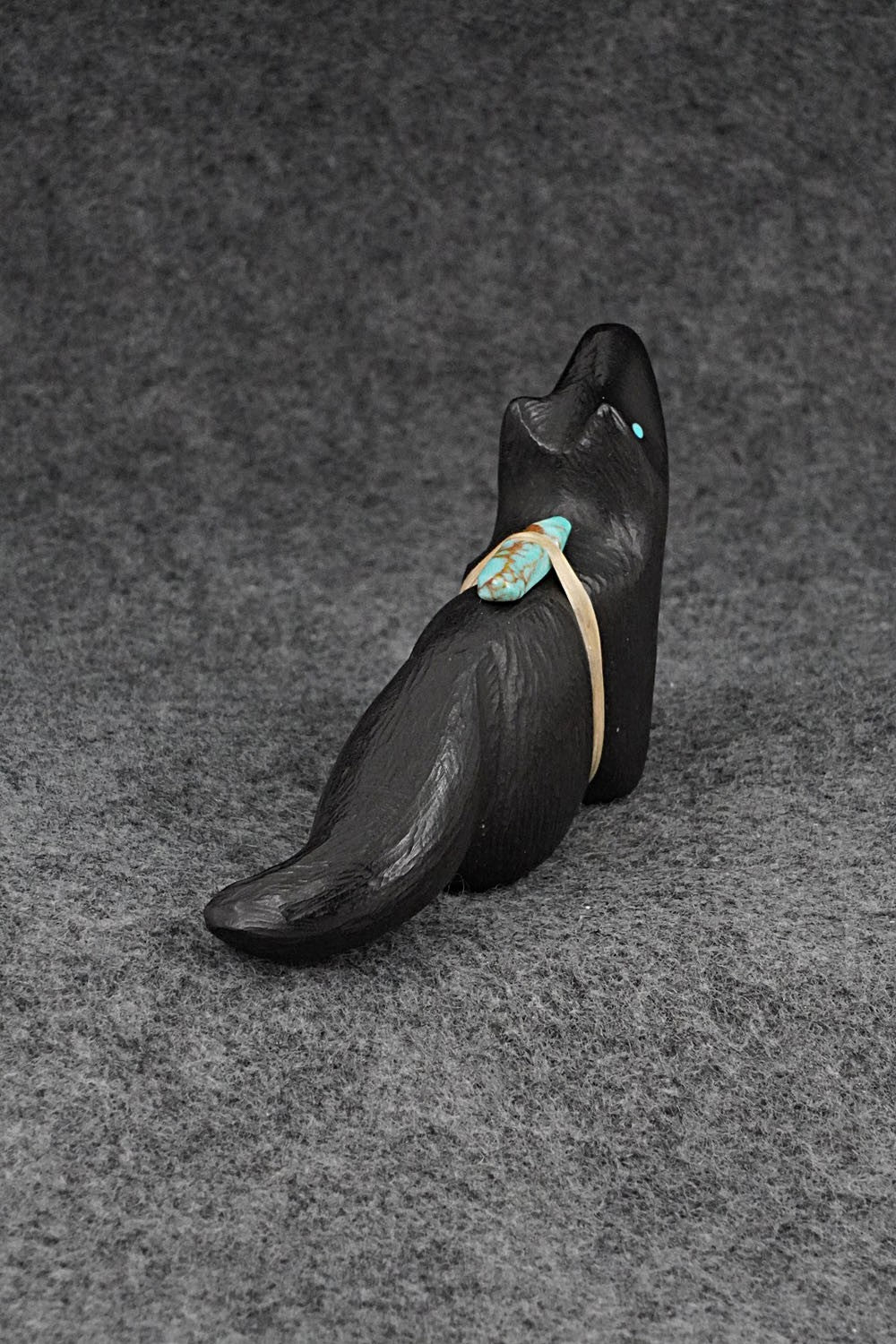 Wolf Zuni Fetish Carving - Herbert Halate