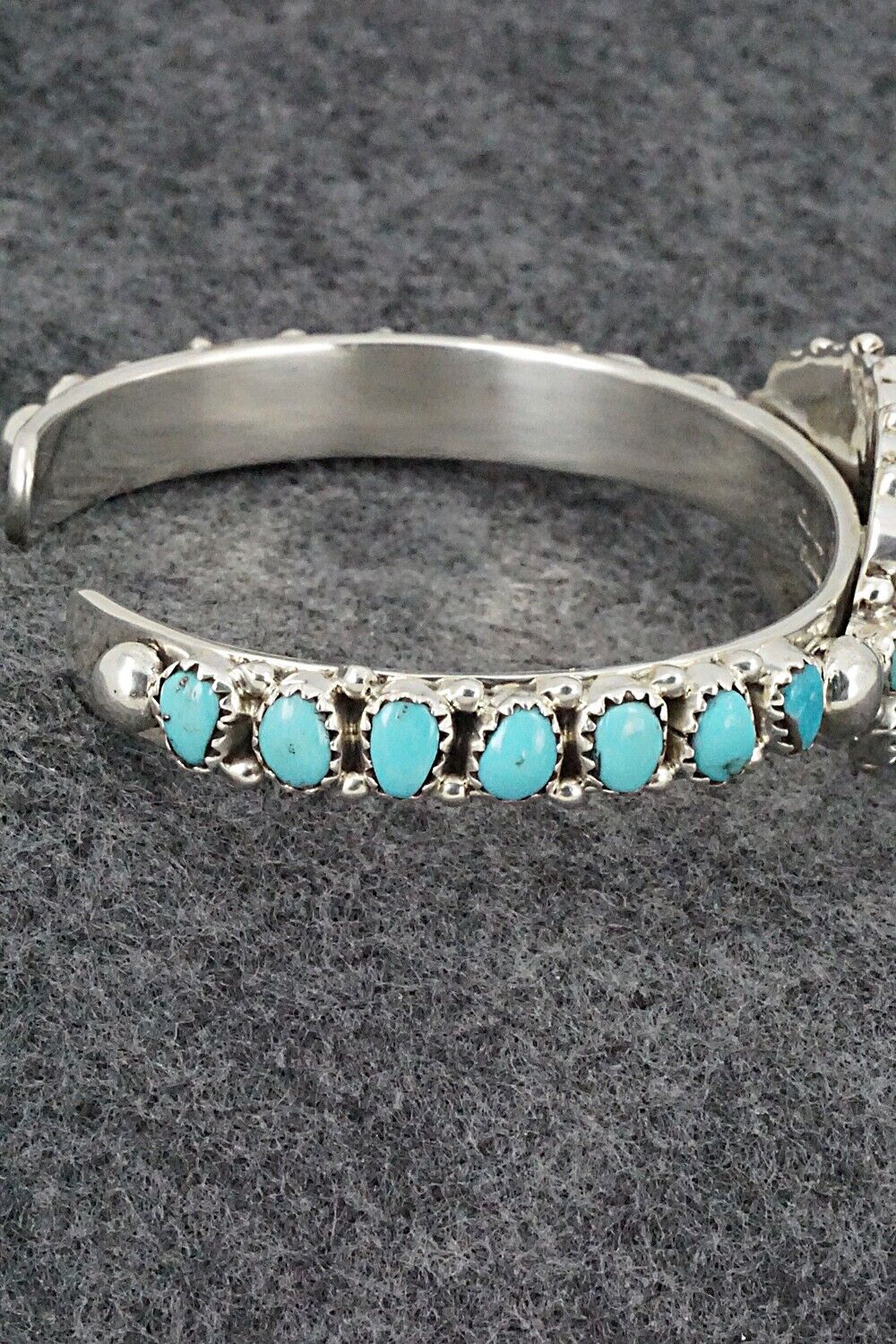 Turquoise & Sterling Silver Bracelet - Eric Wilson