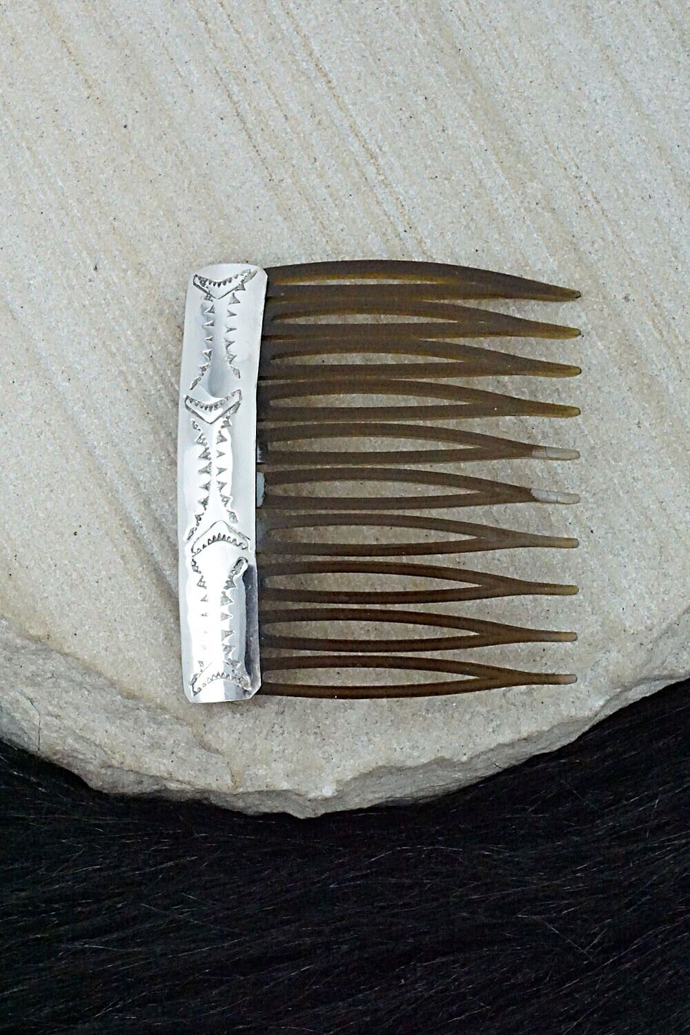 Sterling Silver Hair Combs - Randall Dalgai