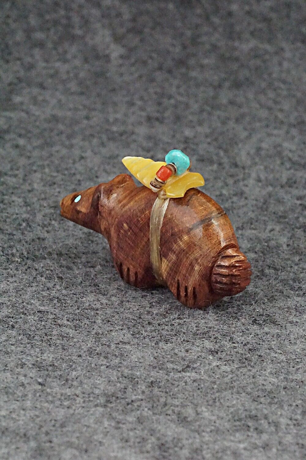 Bear Zuni Fetish Carving - Peter Gasper