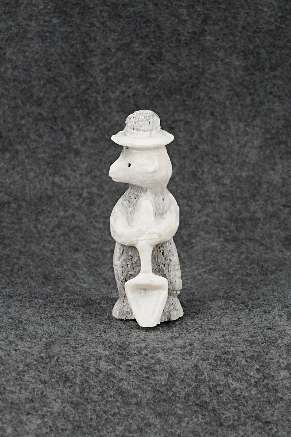 Smokey Bear Zuni Fetish Carving - Chris Peina