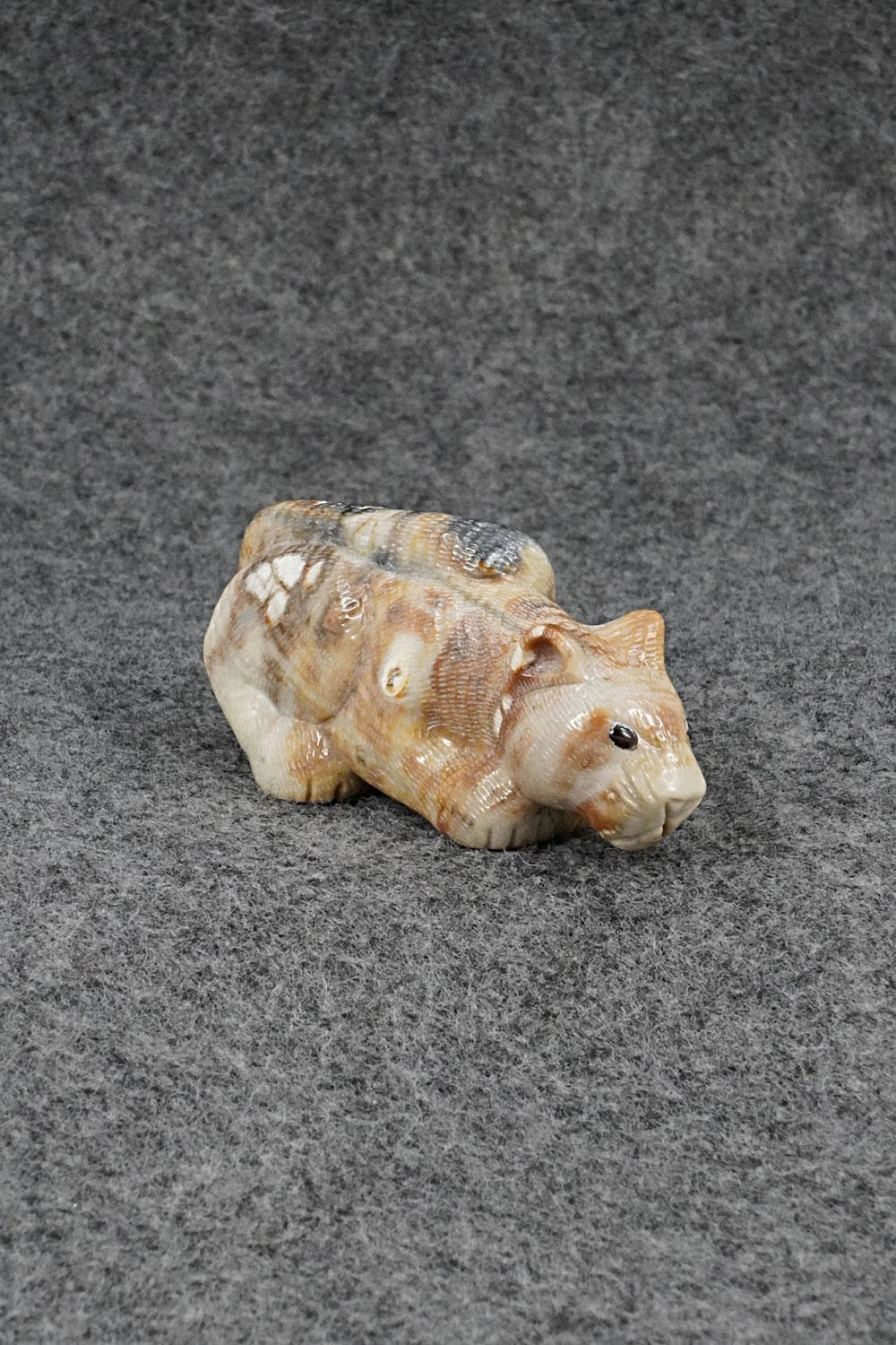Mountain Lion Zuni Fetish Carving - Randy Lucio