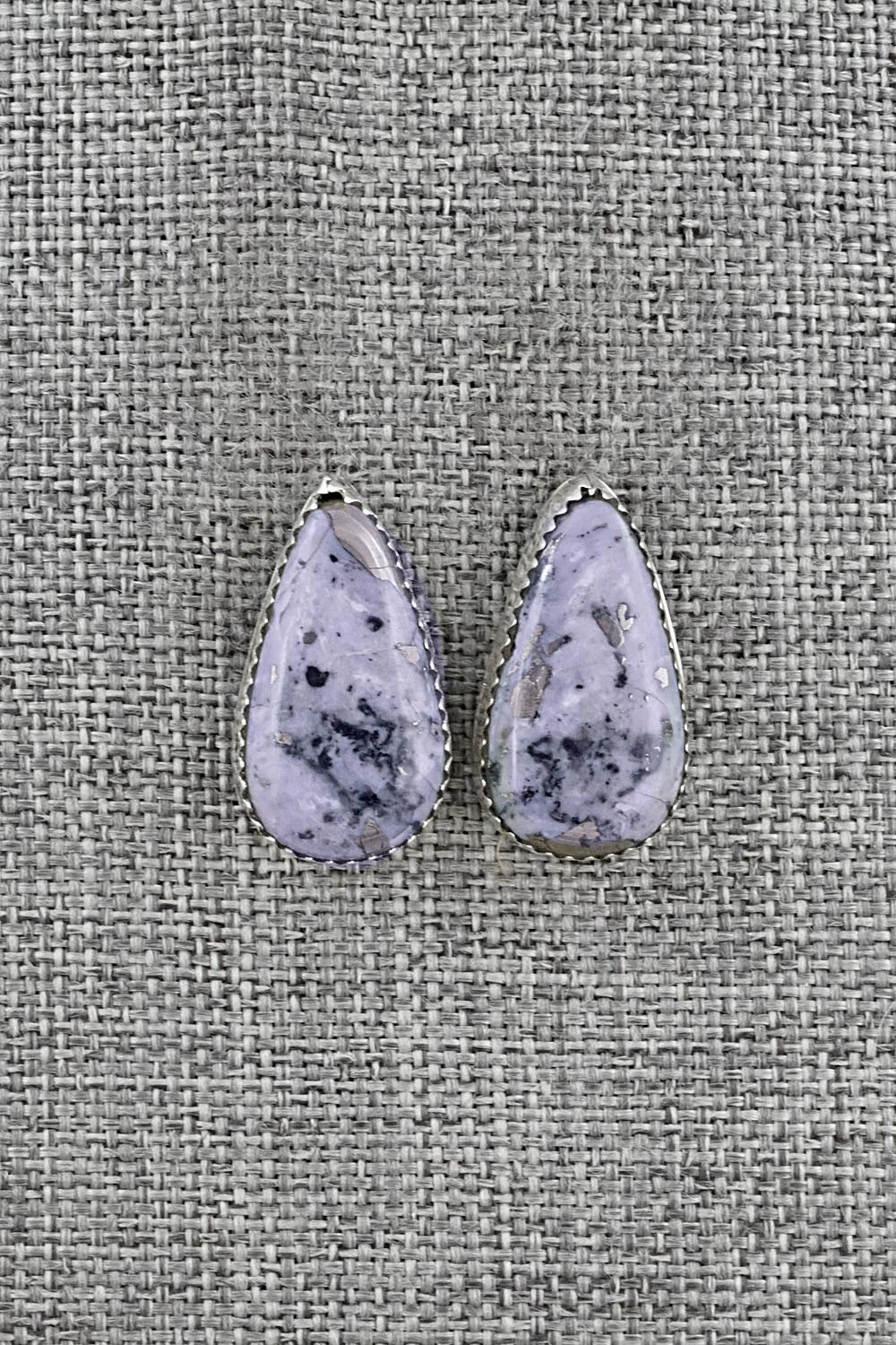 Morado & Sterling Silver Earrings - Murray Hannaweeka