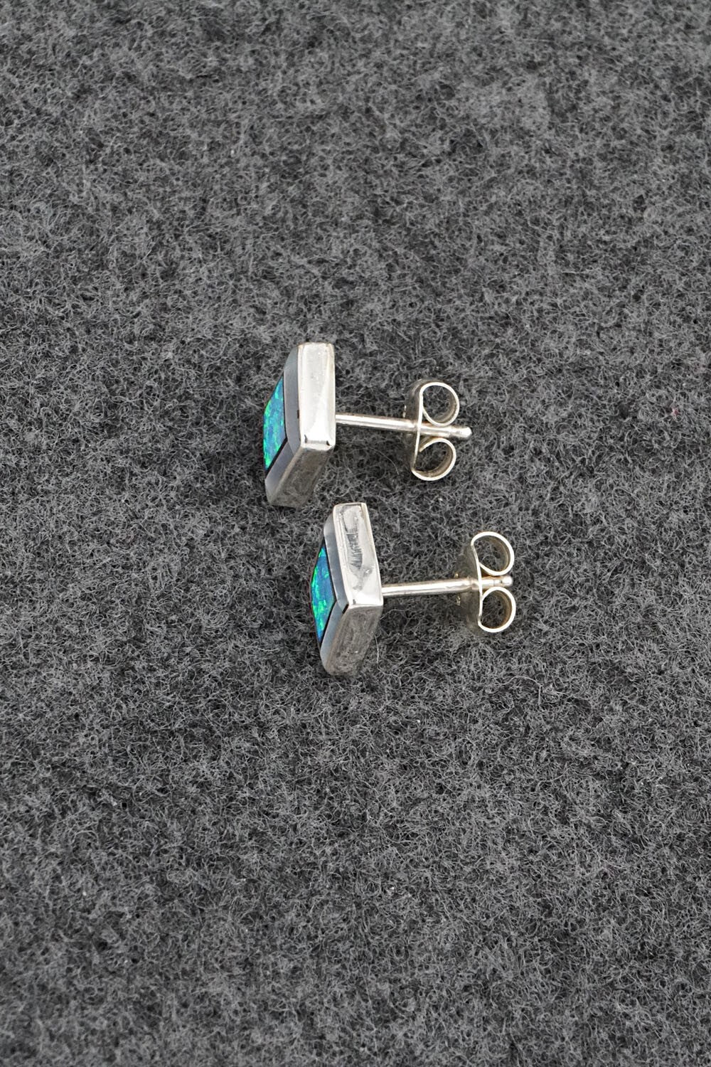 Opalite, Mother of Pearl & Sterling Silver Earrings - Willis Kylestewa