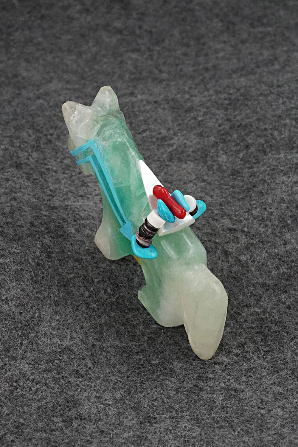 Horse Zuni Fetish Carving - Rodney Laiwakete