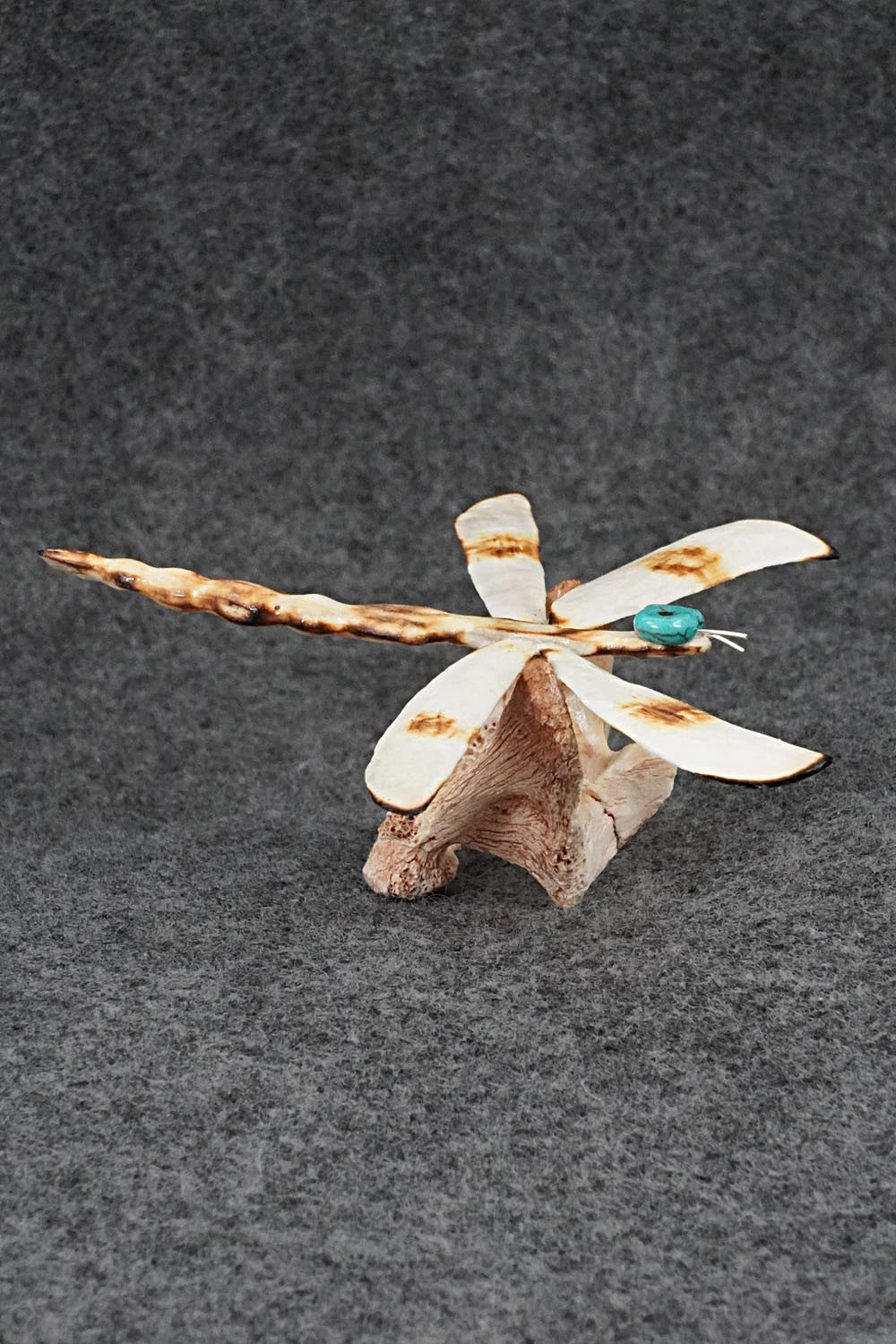 Dragonfly Zuni Fetish Carving - Ruben Najera