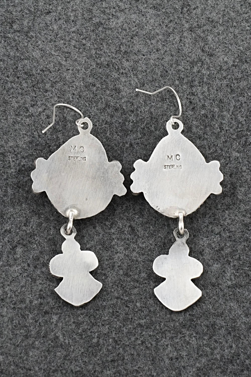 Turquoise & Sterling Silver Earrings - Michael Calladitto