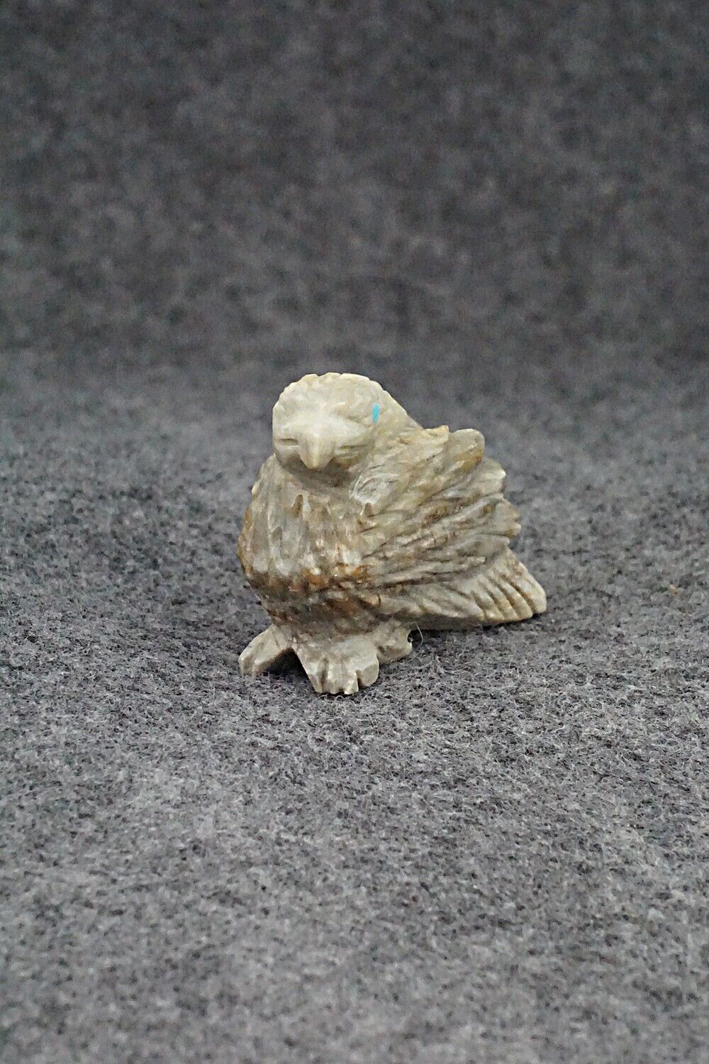 Eagle Zuni Fetish Carving - Tony Mackel