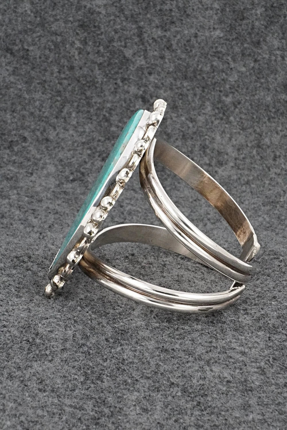 Turquoise & Sterling Silver Vintage Bracelet - Danny Henio