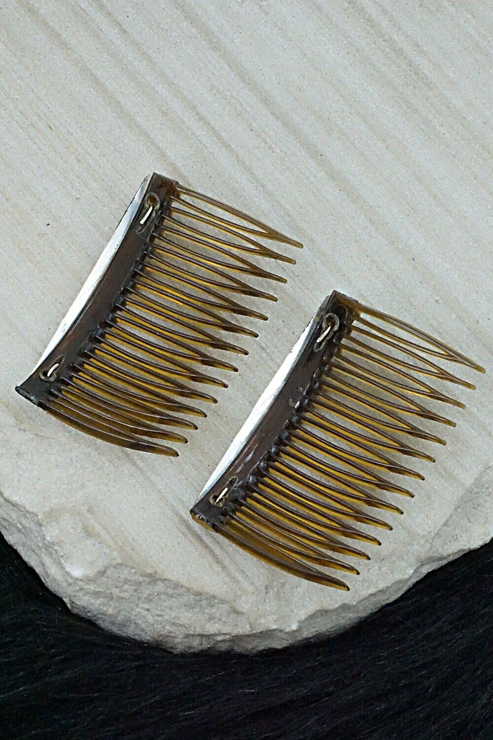 Sterling Silver Hair Combs - Randall Dalgai