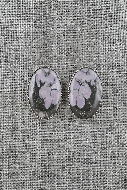 Morado & Sterling Silver Earrings - Murray Hannaweeka