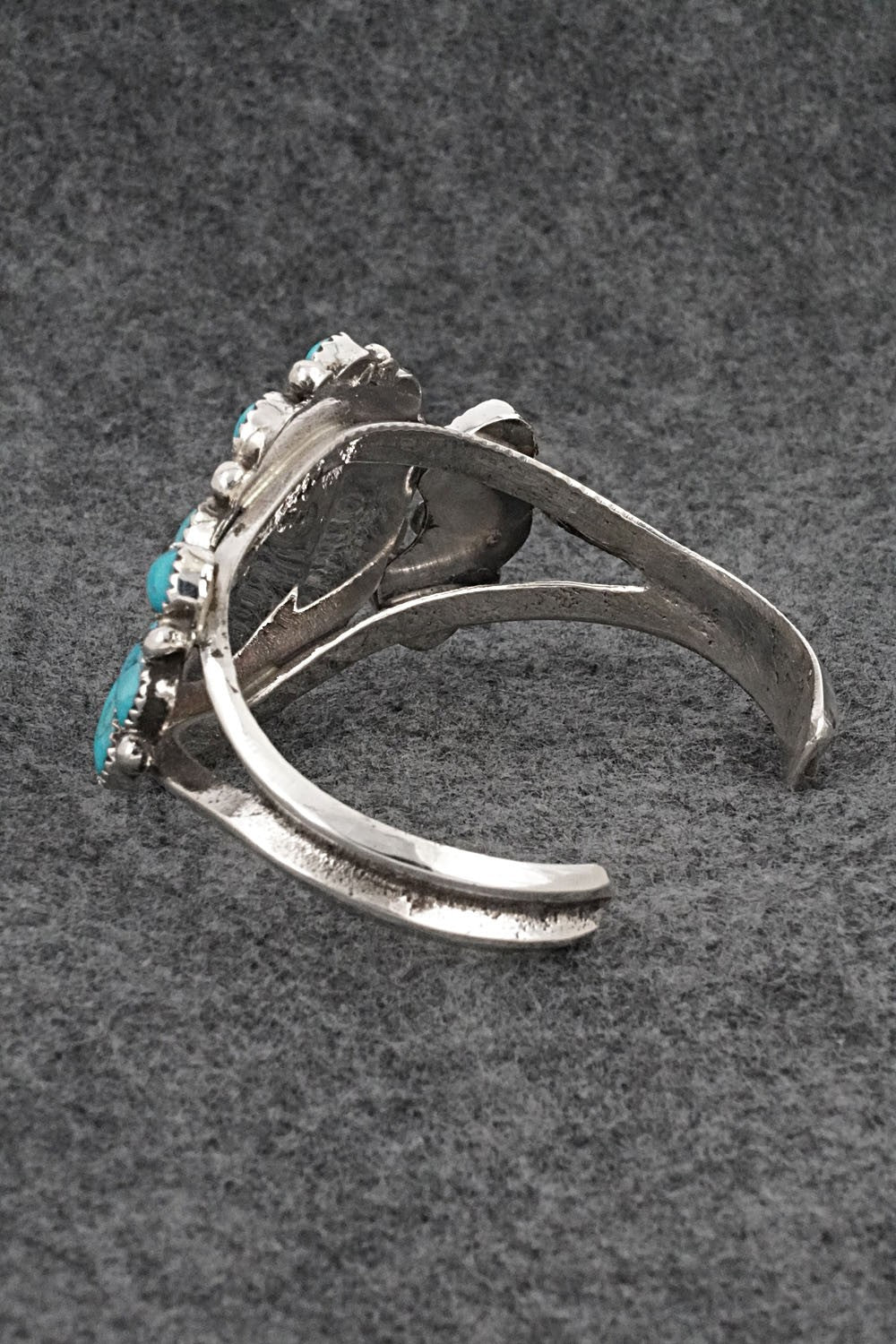 Turquoise & Sterling Silver Bracelet - Evelyn Platero