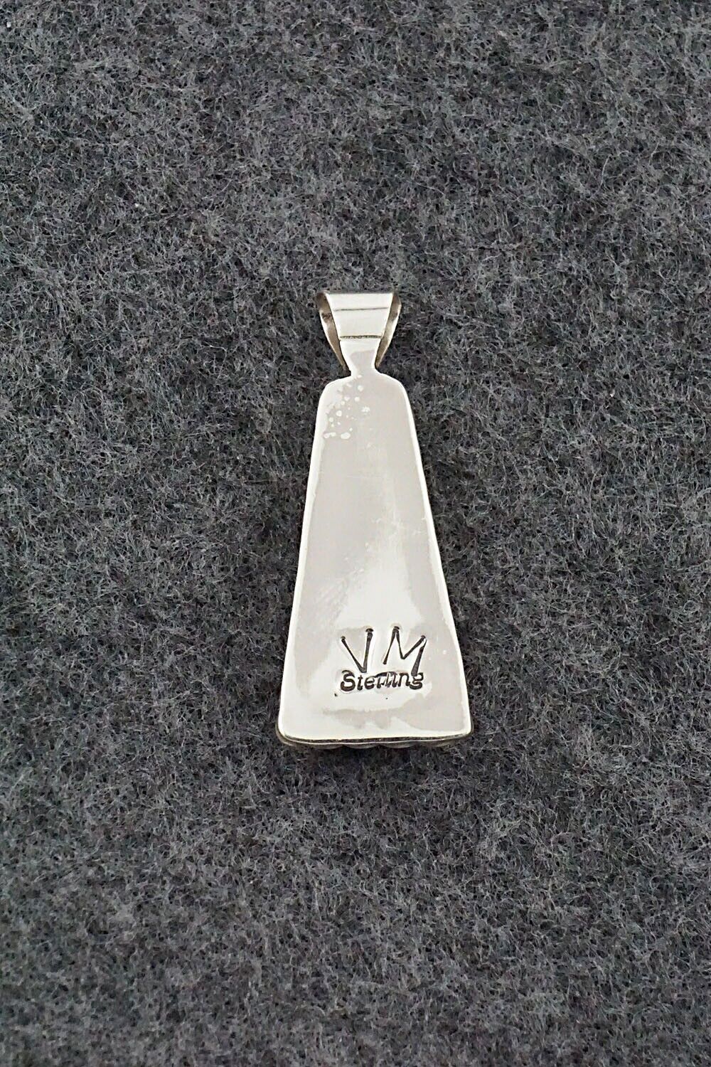 Multi Stone & Sterling Silver Pendant - Victor Martza