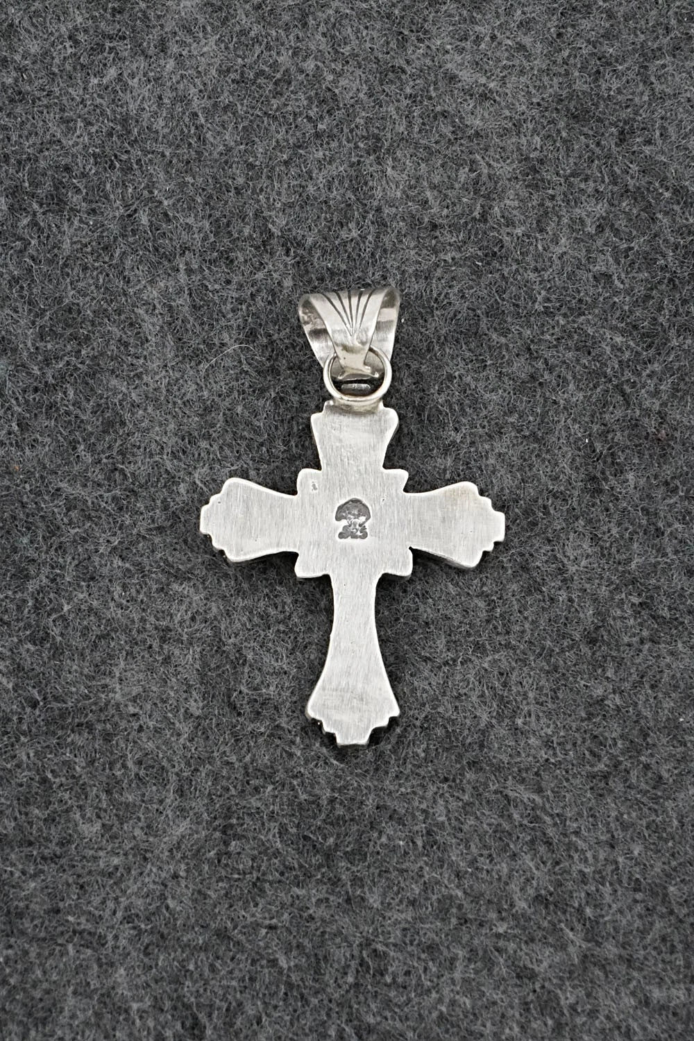 Turquoise & Sterling Silver Pendant - Robertson Martinez
