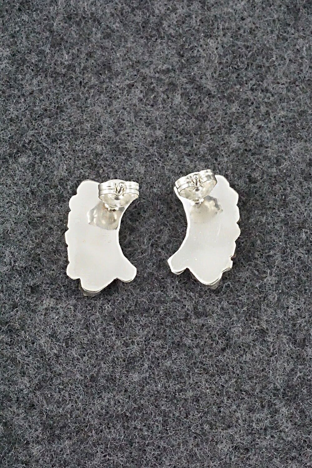 Onyx & Sterling Silver Earrings - Diane Cachini