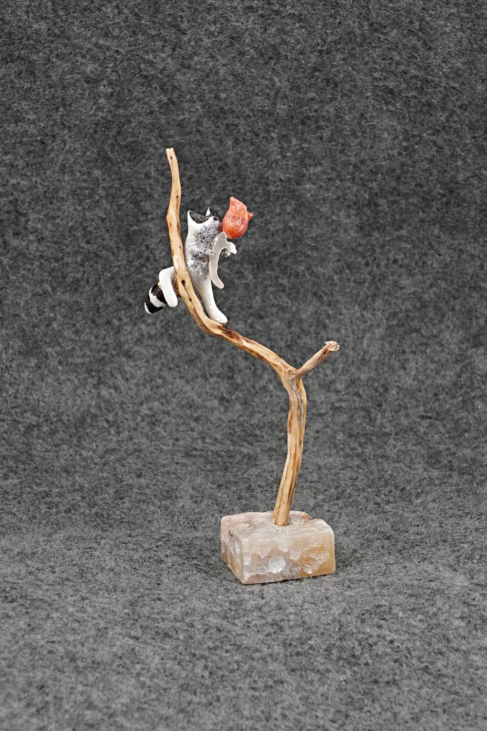 Raccoon Zuni Fetish Carving - Ruben Najera