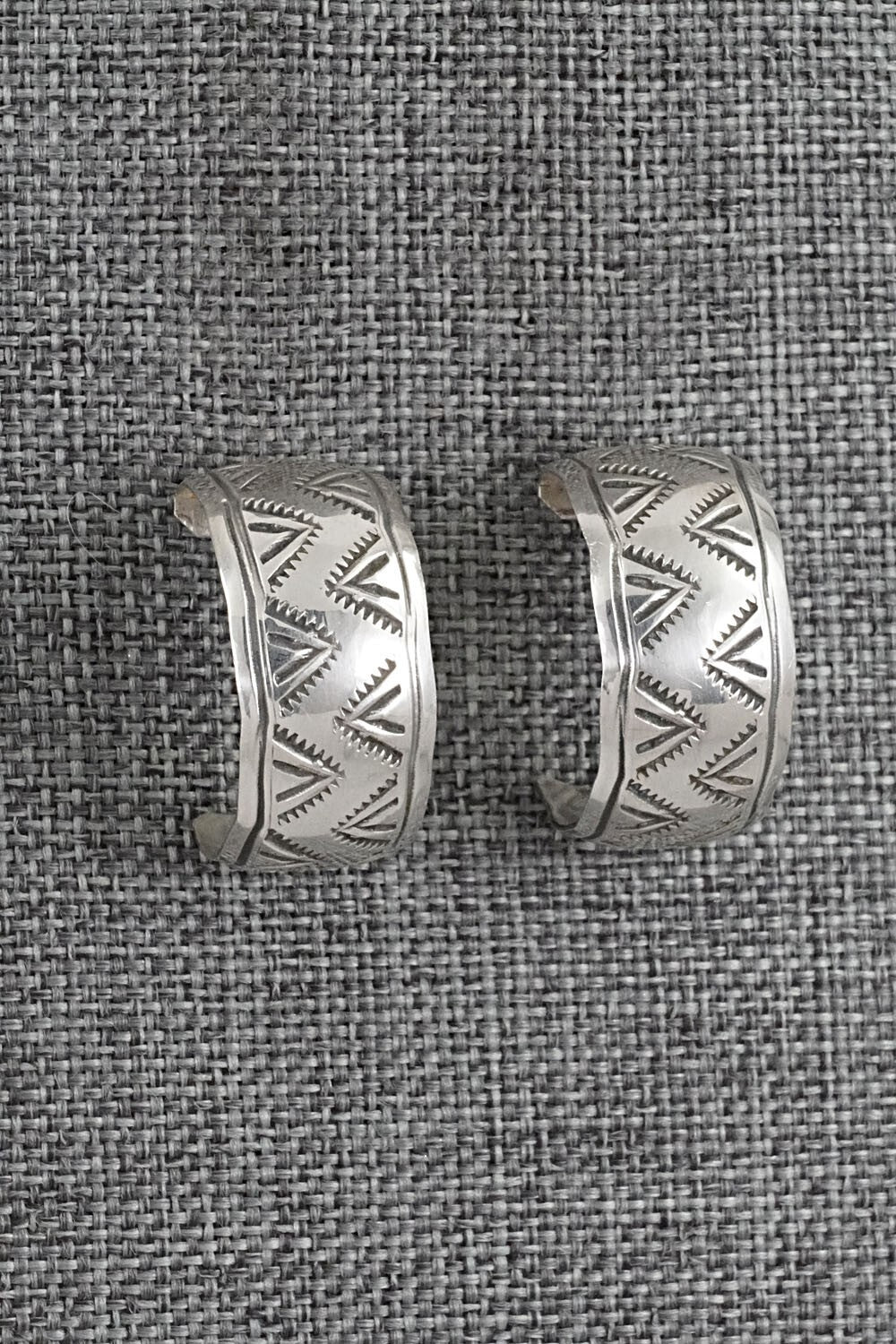 Sterling Silver Hoop Earrings - Nora Ashley
