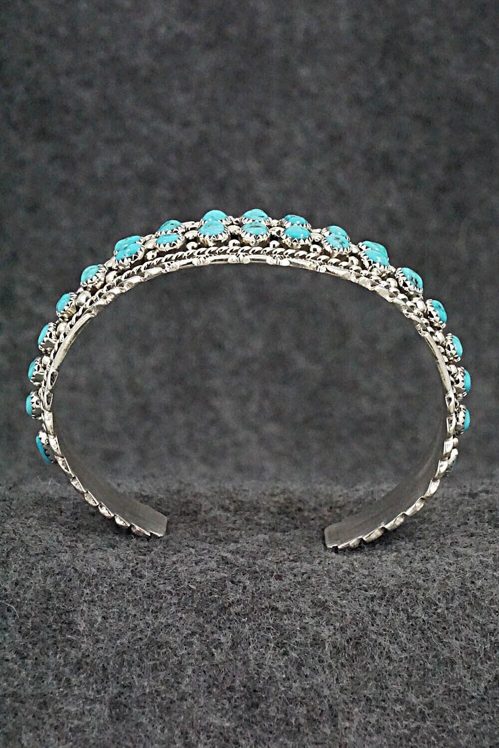 Turquoise & Sterling Silver Bracelet - Tina Jones
