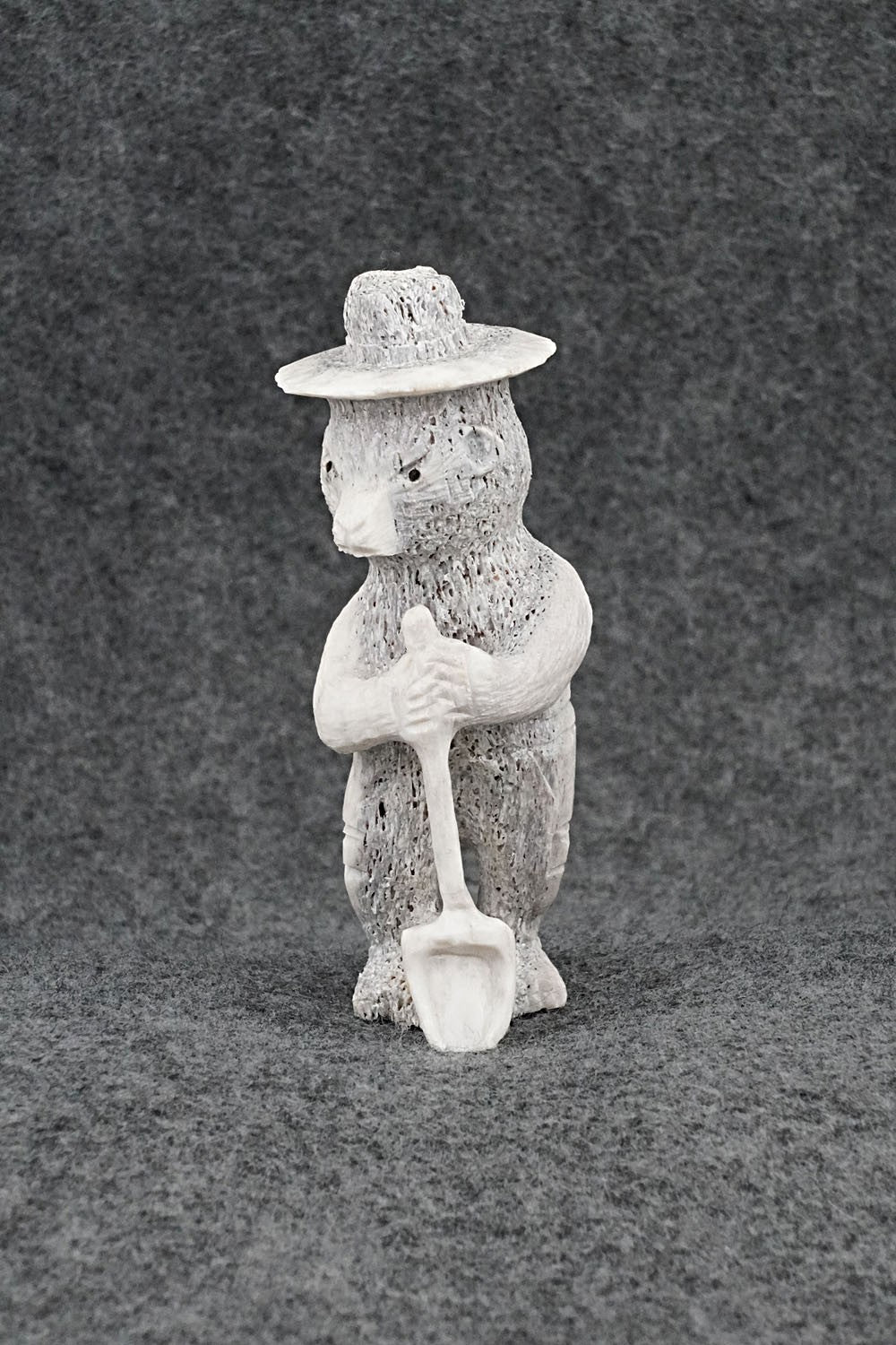 Smokey Bear Zuni Fetish Carving - Chris Peina