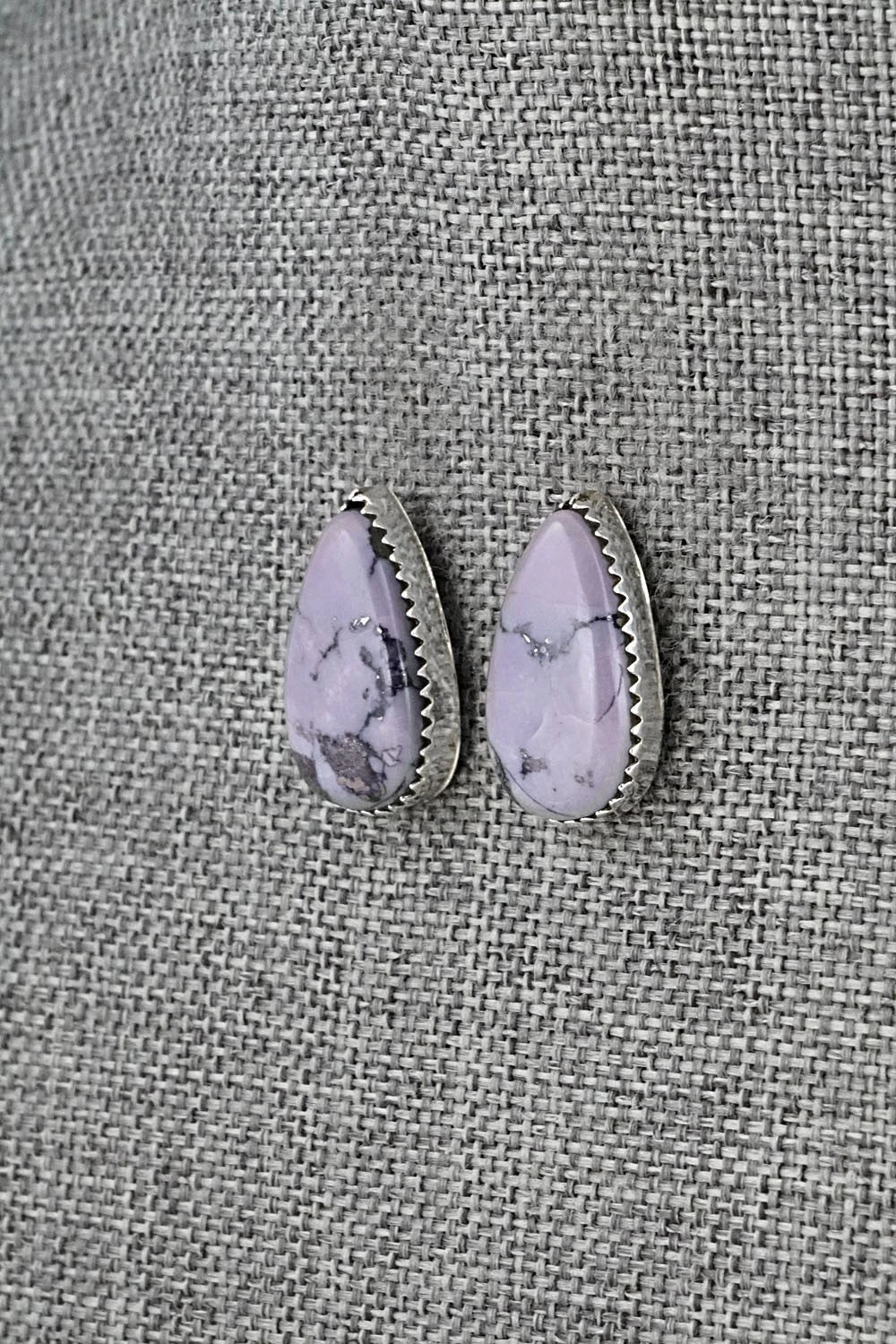 Morado & Sterling Silver Earrings - Murray Hannaweeka