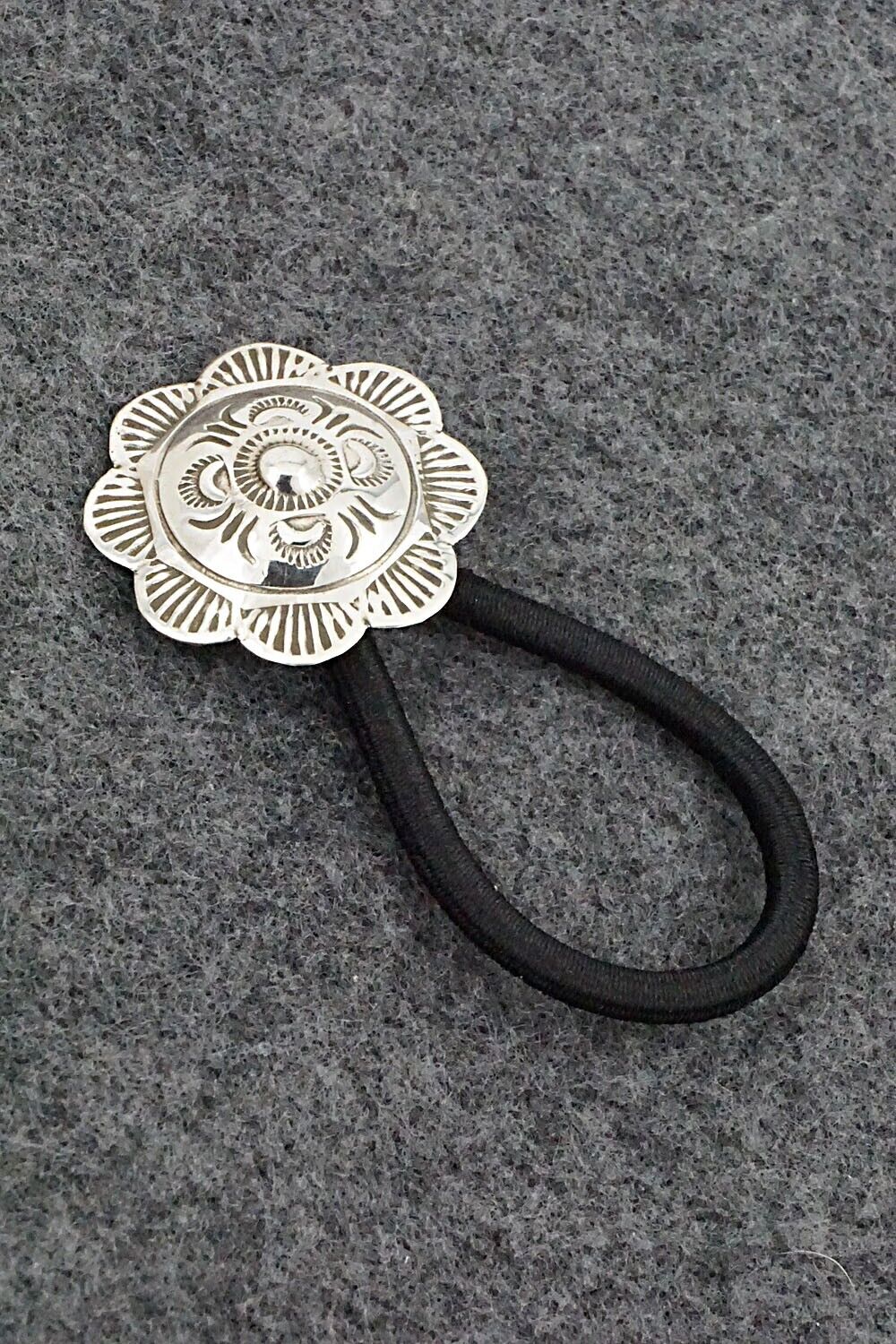 Sterling Silver Hair Tie - Bertha Begay