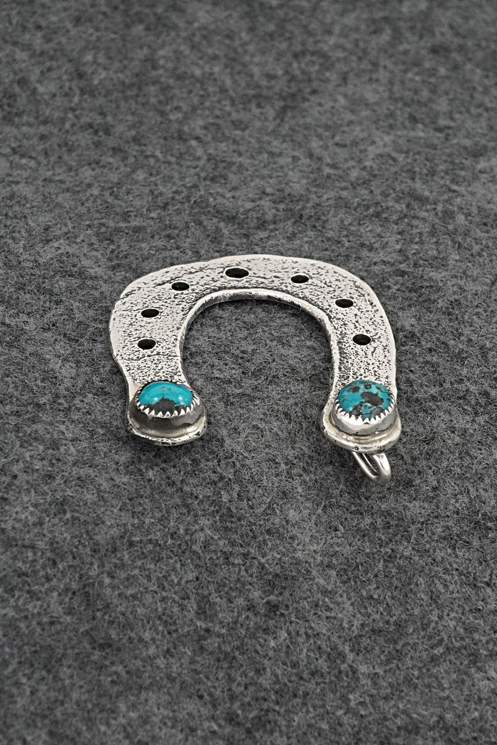Turquoise & Sterling Silver Pendant - Darius Arviso