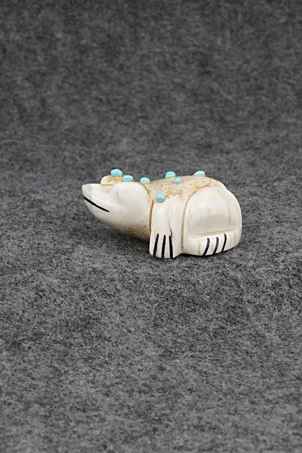 Frog Zuni Fetish Carving - Claudia Peina