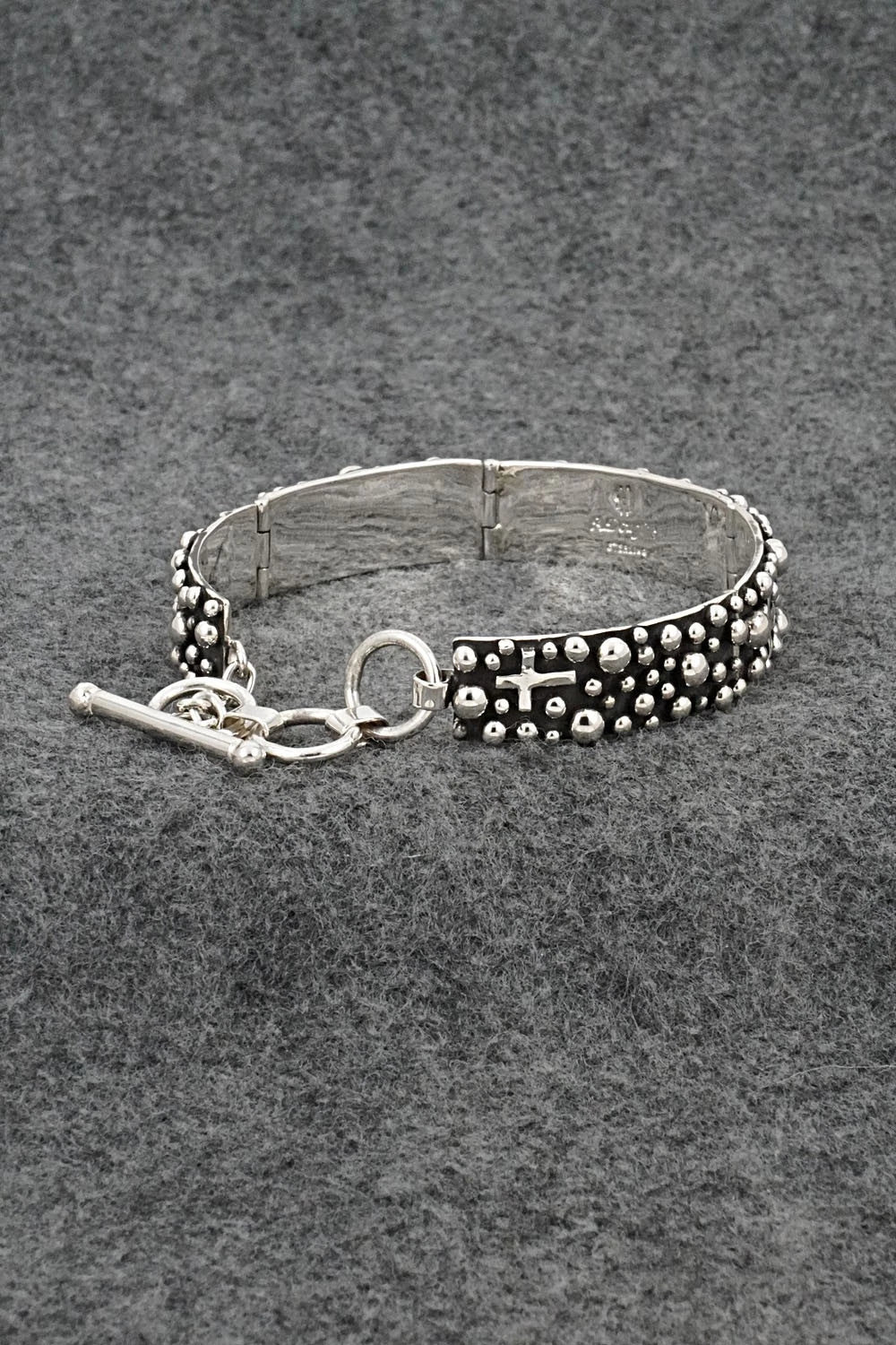 Sterling Silver Link Bracelet - Akee Douglas